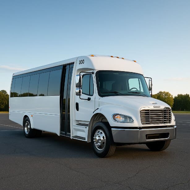 San Bernardino Shuttle Bus Rentals 25 Passenger Shuttle Bus